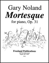 Mortesque Op. 31 piano sheet music cover Thumbnail